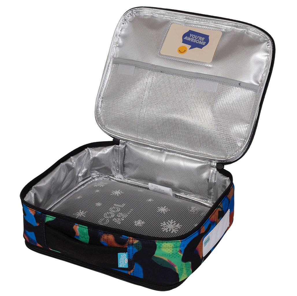 Lunch Cooler Bag Big Virtual Camo Embellishgifts