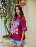 Foxwood Aloha Hawaii Tee - Port