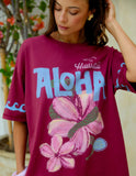 Foxwood Aloha Hawaii Tee - Port