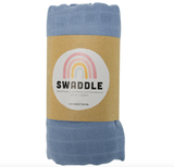 Muslin Swaddle - Blue
