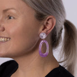 KiKi Earrings - Violet Loop