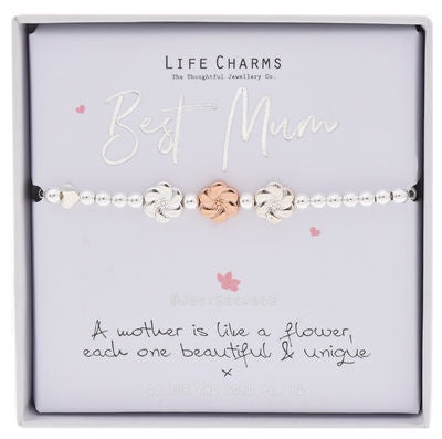 Life Charms Bracelet - Best Mum