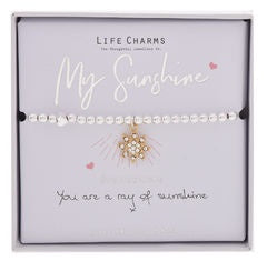 Life Charms Bracelet - Sunshine