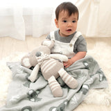 Baby Blanket Australiana - Koala Grey