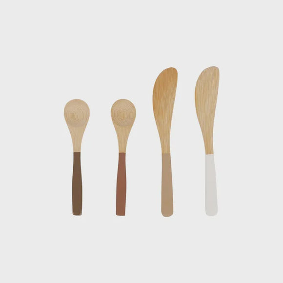 Bala Wooden set of spreaders and spoons