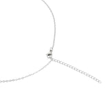 Anxiety Spinner Necklace - Silver