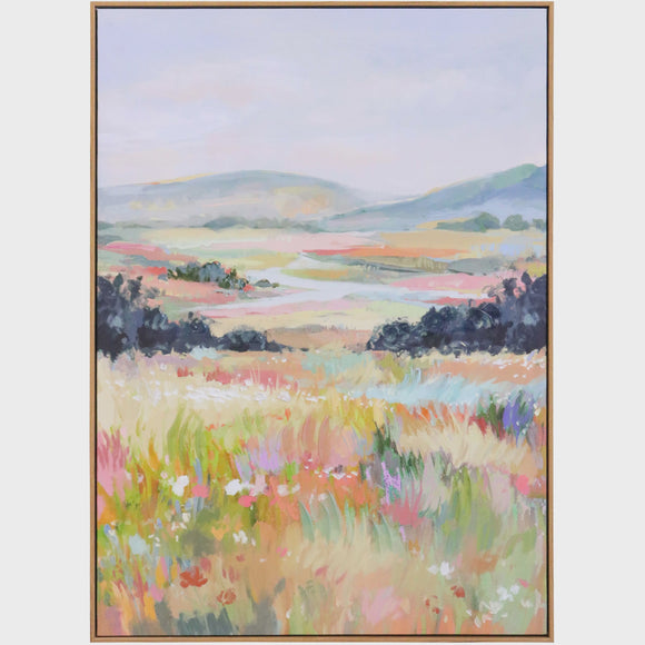 Framed Canvas - Countryside
