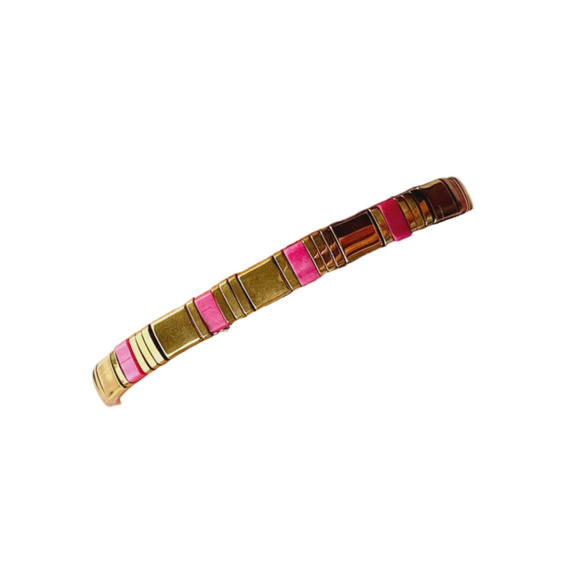 Ibiza Bracelet - Cleopatra Gold & Candy