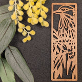 Australian Timber Bookmark: Kookaburra