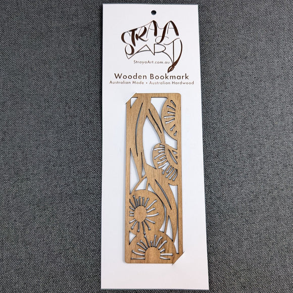 Australian Timber Bookmark: Bluegum