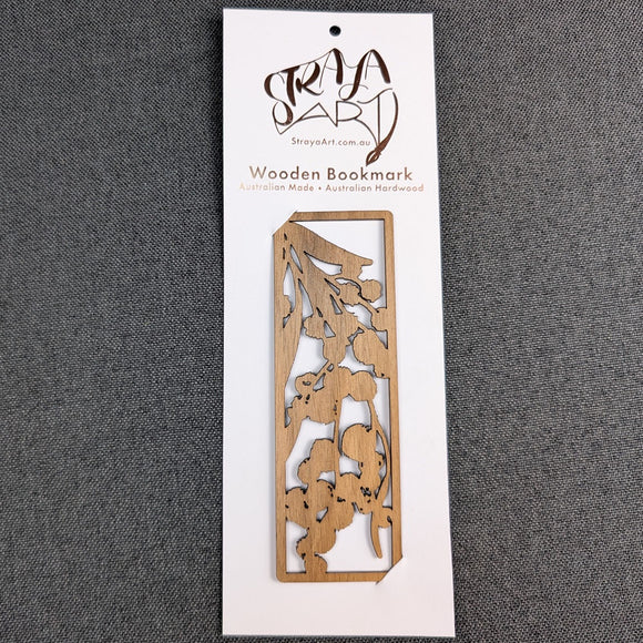 Australian Timber Bookmark: Wattle