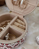 Louenhide Sisco Jewellery Box - Retro Pink