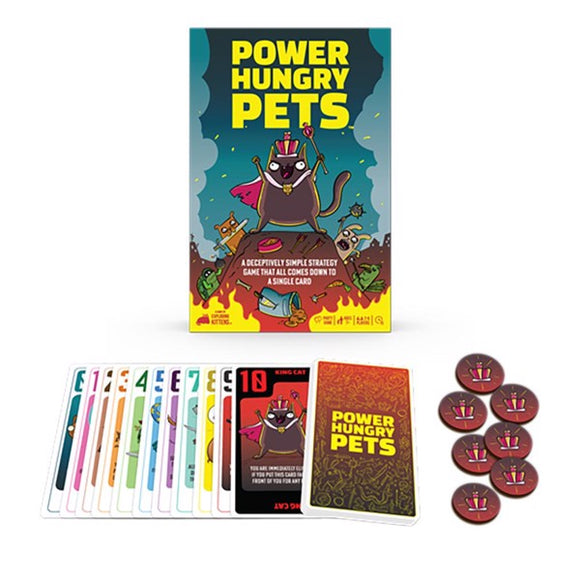 Card Game - Power Hungry Pets
