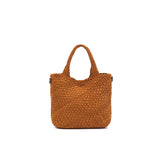 Black Caviar Designs 2 piece suede Top Handle - Tan