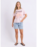Foxwood Hibiscus Tee - Ballerina Pink