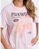Foxwood Hibiscus Tee - Ballerina Pink