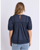 Foxwood Juna Top - Navy