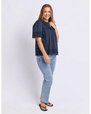 Foxwood Juna Top - Navy