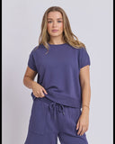 Foxwood Hustler Tee - Deep Blue
