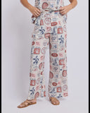 Foxwood French Riviera Pant - Vintage White