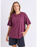 Foxwood Captain Tee - Plum