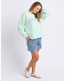 Foxwood Interval Crew - Mint/ Bluebell