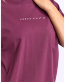 Foxwood Captain Tee - Plum