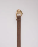 Milla Heart Rose Hip Belt - Brown