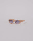 Milla Heart Nora Sunglasses - Milky Bone