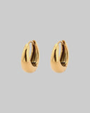 Milla Heart Asta Huggie Earrings - Gold