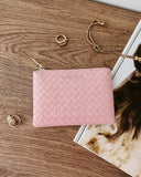Louenhide Kuta Purse Woven - Pink