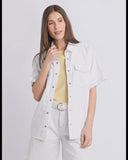 Foxwood Daisy S/S Shirt - White