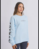 Foxwood Origin Crew - Light Blue W Coffee