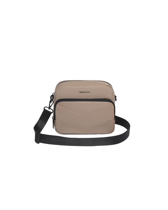 Louenhide London Camera Crossbody Bag - Mocha