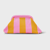 Dumpling Clutch - Orange / Pink