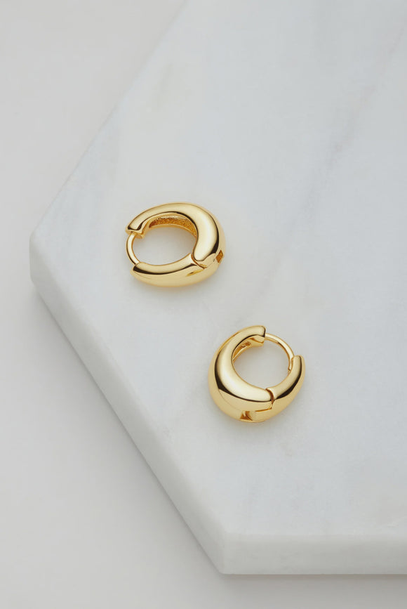 Zafino - Cleo Hoop - Small - Gold