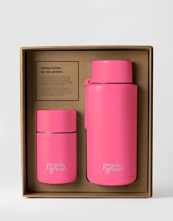 Frank Green - Essentials Gift Set Large Neon Pink