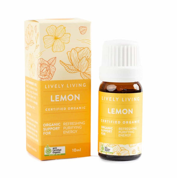 Lively Living Essential Oil 10ml - Lemon