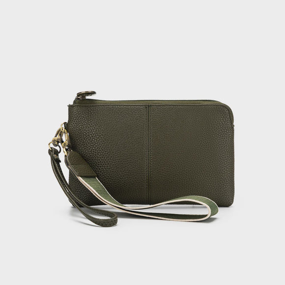 Black Caviar Designs Pouch - Lylah Dark Olive