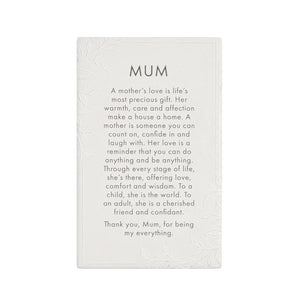 Quote Plaque - Precious Mum