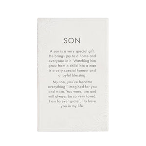 Quote Plaque - Precious Son