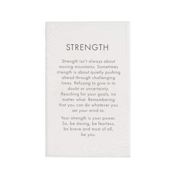 Quote Plaque - Precious Strength