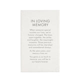 Quote Plaque - Precious In Loving Memory