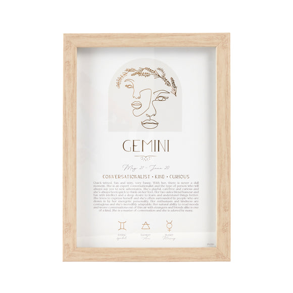 Framed Print - Mystique Gemini
