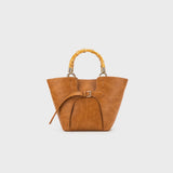 Black Caviar Designs Clementine 2 Piece Handbag Tote - Tan