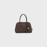 Black Caviar Designs Lucinda Handbag Tote - Croc Coffee