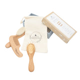 Baby 3pc Wooden Brush & Comb Set