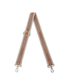 Louenhide Logo Bag Strap - Tan/Cream