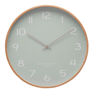 Clock - Olivia Aqua 41cm