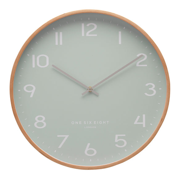 Clock - Olivia Aqua 41cm